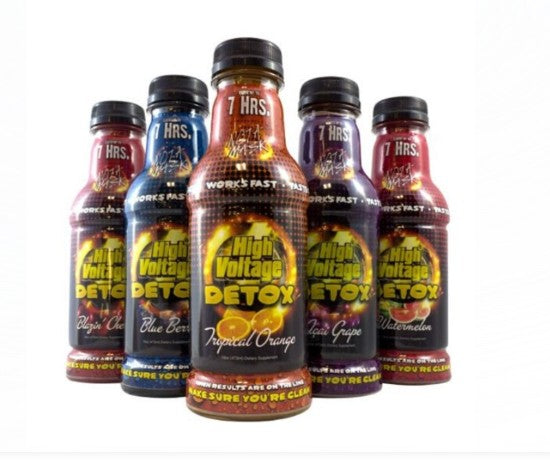 High Voltage Detox Fast Acting Liquid Cleansing Drink — 16 oz