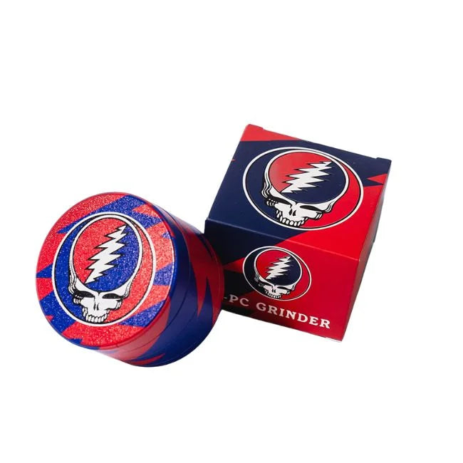 BLAZY SUSAN X GRATEFUL DEAD 4 PART GRINDERS 1CT SINGLE