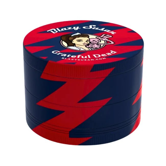BLAZY SUSAN X GRATEFUL DEAD 4 PART GRINDERS 6CT/ BOX