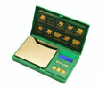 Stallion MX Pro-501 Precision Digital Pocket Scale — 500g × 0.01g (Kelly Green)