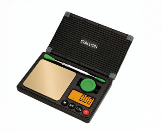 Stallion GramX Pro Kit-201 Precision Digital Pocket Scale — 200g × 0.01g (Black)