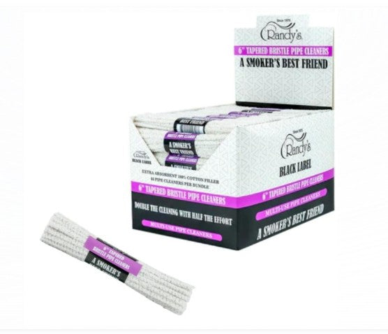 Randy's Black Label Tapered Pipe Cleaners — Display Box