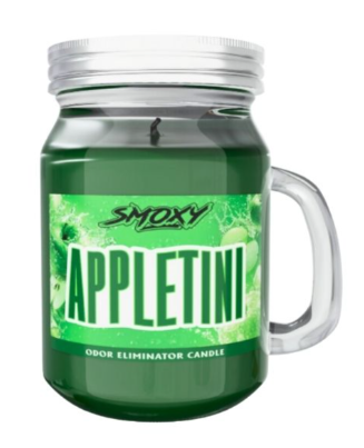Smoxy Appletini Odor Eliminator Mason Jar Candle — 3.17 oz
