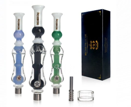 Phoenix Star Glass Freezable Glycerin Nectar Collector Kit — 8"